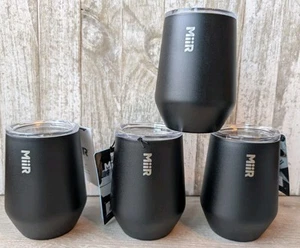 4 MiiR 10 oz Stemless Cup Hot Cold 3D Tech Insulated Stainless Thermo BPA Free - Picture 1 of 14