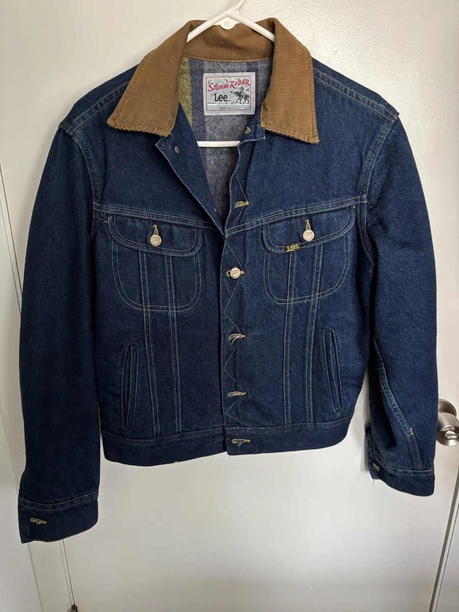 lee storm rider jean jacket products for sale | eBay