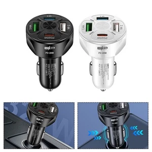 Chargeur Voiture Téléphone Portable 32W 4En1 USB PD avec Plusieurs Fonctionnal - Photo 1 sur 25