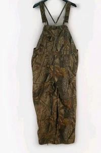 Outfitters Ridge Bib Overalls Mens Size L (42/44) Camouflage Hunting Realtree  - Picture 1 of 12