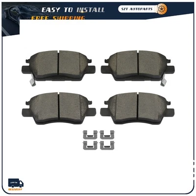 4x Pastillas de freno delanteras de cerámica para Chevrolet Cruze Volt todos los modos 2016 2017-2019 Foto 1 de 4