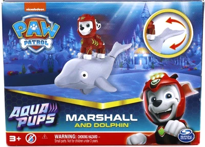 Nickelodeon Paw Patrol Marshall And Dolphin - Aqua Pups Foto 1 de 4