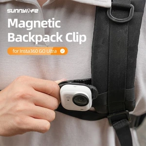 Magnetic Backpack Clip Vertical-Horizontal Accessories For Insta360 GO Ultra - Picture 1 of 9