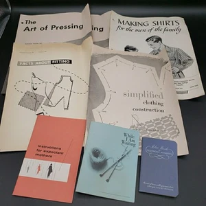1950s–60s Vintage Ephemera Lot – Sewing, Maternity, Household Pamphlets 8 Pieces - Picture 1 of 24