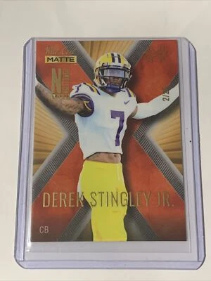 Derek Stingley Jr. RC 2022 Wild Card Matte X-plode Exclusive #WWN-9 /25 Houston - Image 1 of 3