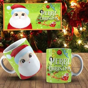 FROHE WEIHNACHTEN 11 OZ TASSE | NEUHEIT GESCHENK | WEIHNACHTEN - Bild 1 von 1