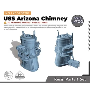 SSMODEL 202 1/700 Model Upgrades Parts USS Arizona Chimney - Bild 1 von 3