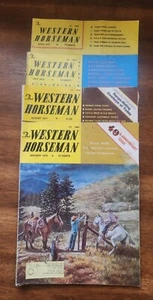 Western Horseman Magazine Mixed Lot Of 4 From The 70's Anniversary Advertising  - Bild 1 von 19