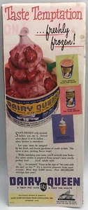 Dairy Queen Ice Cream Vintage 1954 Zeitschrift Werbung "A Food For Heath" - Bild 1 von 2