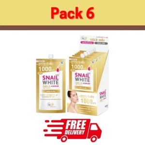 Caracol Oro Blanco Crema Facial Crema Antienvejecimiento Caracol Secreción 6ml x6 - Imagen 1 de 5