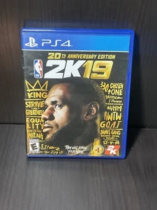 NBA 2K19 20 aniversario (Play Station 4, 2018) en caja original - Imagen 1 de 3