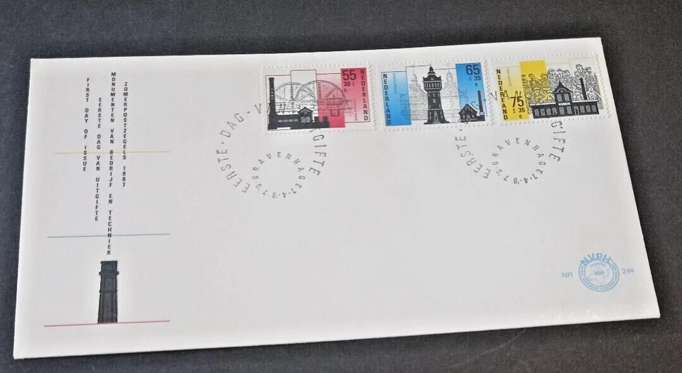 Netherlands 1987 Technology Museum Set First Day Covers - Image 1 of 1