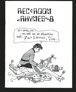 Rec Room Rhymes 8 - Star Trek TOS TNG Fanzine Filk Songbook 1991 Roberta Rogow - Picture 1 of 2