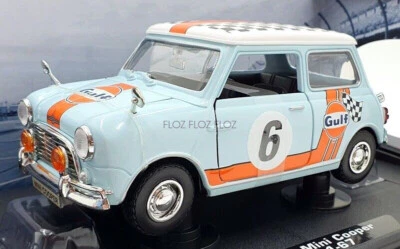 for Motormax for Morris for Mini for Cooper 1961-67 for Gulf coating 1:18 Model - Image 1 of 4