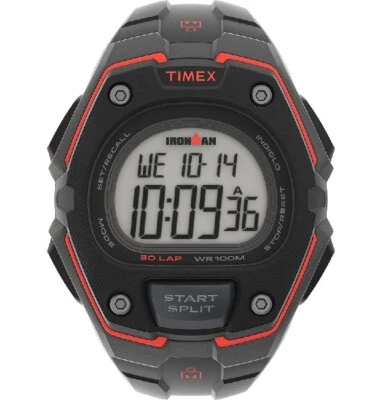 Timex Ironman Herren Triathlon Uhr 42mm Wasserdicht TW5M46000 - Bild 1 von 4