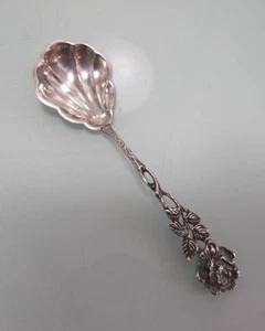 Cuchara de azúcar Hildesheimer Rose 835 plata Albo patrón de rosas (A231) - Imagen 1 de 3