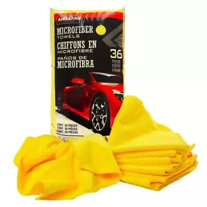 Signature Ultra Plüsch Auto Mikrofaser Kirkland Handtücher oder weiches Tuch 40 cm 36er-Pack - Bild 1 von 5