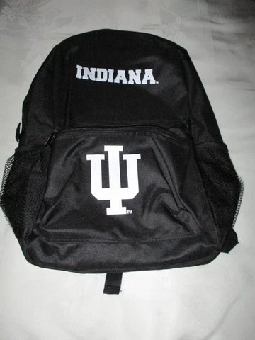**INDIANA HOOSIERS Full Size Adjustable BACKPACK #4 - New w/ Tags** Cover