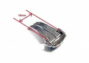 OMEGA steel buckle deployante deployment 18mm 94521813 POLISHED genuine *NEW - Foto 1 di 5
