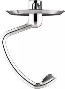 Polished Stainless Steel Dough Hook for Kitchenaid Stand Mixer, Fits 4.5-5Qt New - Picture 1 of 12