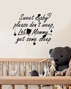 Vinyl Wall Decal Baby Room Quote Nursery Decoration Idea Stickers (ig5575) - Picture 1 of 3