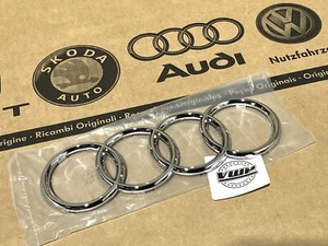 Audi TT MK1 Grill Logo Audi Rings Badge Detail Inscription New Genuine OEM Audi - Picture 1 of 2