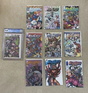 Lot Of 10 Wildcats Wildc.a.t.s Comics CGC 9.8 Image Comics Jim Lee - Picture 1 of 7