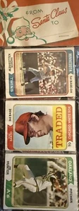 1974 Topps Holiday Rack Pack HOF’ers Jim Hunter; Ron Santo, Harmon Killebrew - Picture 1 of 7