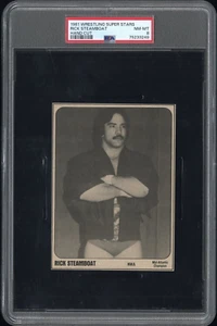 1981 Wrestling Super Stars Hand Cut Rick Ricky Steamboat RC PSA 8 Pop 1 Top Pop - Picture 1 of 4