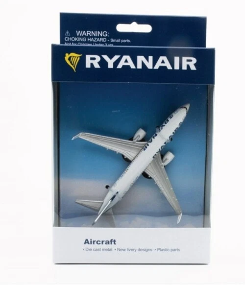 PPC RYANAIR BOEING SINGLE DIECAST PLANE RT0011