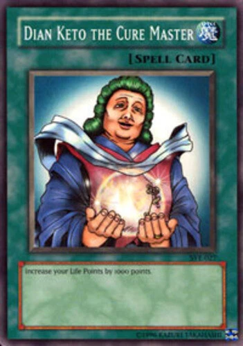 Heavily Played, Spanish Yu Gi Oh Dian Keto the Cure Master - SYE-027 - Common -  - Image 1 of 1