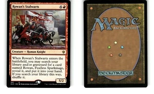 MTG Throne of Eldraine Rowan's Stalwarts ELD 307 R NM/MT - Picture 1 of 1