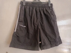 Debenhams Flipback Boys Black Swimming Swim Board Shorts - Age 13 years - Picture 1 of 3