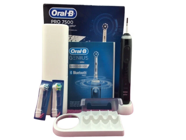 Oral-B Pro 7500 Power Rechargeable Electric Toothbrush - Black