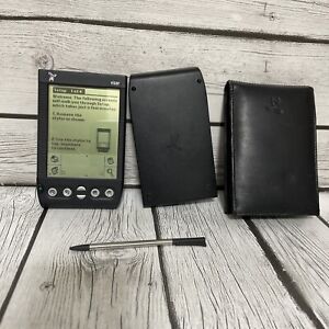Handspring Visor Black Portable PDA Organizer with Stylus, Cover, & Padded Case