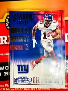 2016 Panini Contenders Football  #5 Odell Beckham Jr Giants BUY 1 GET 1 FREE MIX - Picture 1 of 2