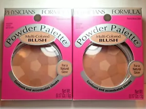 2 Physicians Formula Powder Palette Multi Colored Blush ,Blushing Natural #2464 - Picture 1 of 2