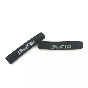 COPPIA DI COPRI LEVE ORIGINALE STAGE 6 NERE NERO PER MOTO SCOOTER UNIVERSALE - Imagen 1 de 1