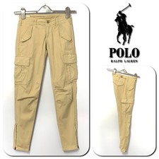 DENIM & SUPPLY Ralph Lauren Women's CARGO Straight Jeans Size W24 (UK Size 6)