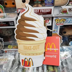 Loungefly McDonald's Soft Serve Ice Cream Cone Take-Out Cardholder Wallet - Picture 1 of 4