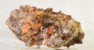 #2679 Wulfenite on matrix - Red Cloud Mine, Arizona - Picture 1 of 4