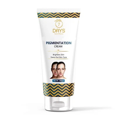 7 DAYS Pigmentation Cream for Men & Women 100g Anti-Aging Remove Blemishes - Image 1 of 4