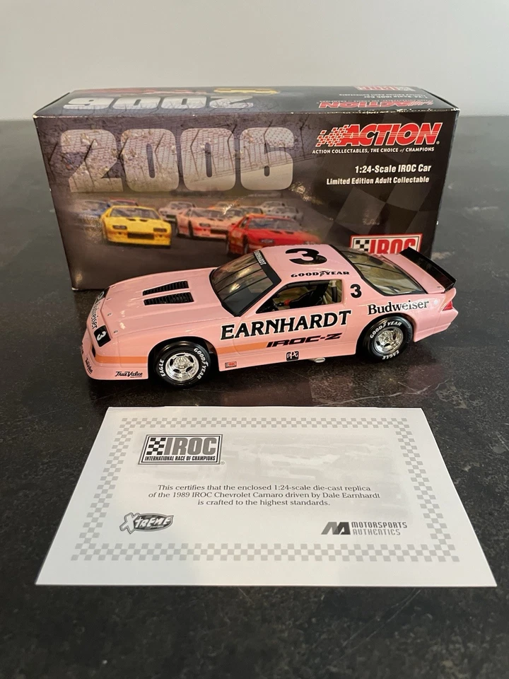 Action DALE EARNHARDT 1989 #3 粉色 BUDWEISER 1/24 压铸 IROC Camaro 1/333 — 第 1/4 张图片