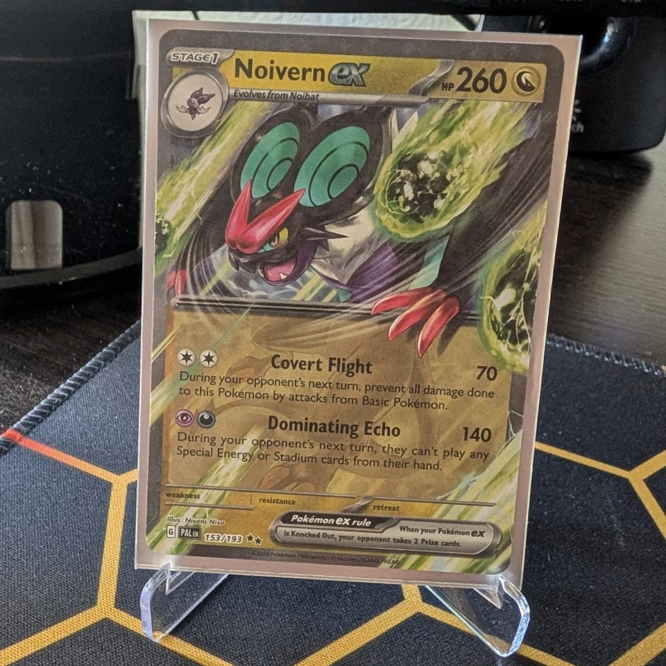Pokemon TCG Noivern ex 153/193 Double Rare Card PAL NM - Image 1 of 1