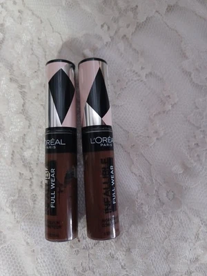 NEW~2X Tubes! L'OREAL INFALLIBLE Full Wear " More Than Concealer "~ #440 TRUFFLE - Image 1 of 3