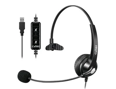 Callez Wired Headset With Microphone C500 With USB Connection New - Image 1 of 4