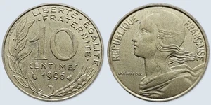 Coin France 1996 10 centimes Marianne - Picture 1 of 3