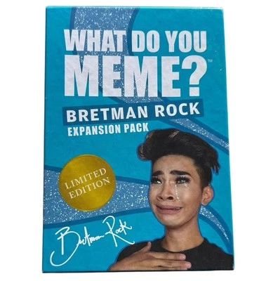 What Do You Meme? Bretman Rock Expansion Pack Limited Edition Card Game - Image 1 of 4