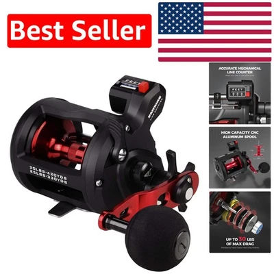 Versátil carrete de baitcasting ReKon - 30 lb de arrastre, ligero para todo tipo de pesca Foto 1 de 4