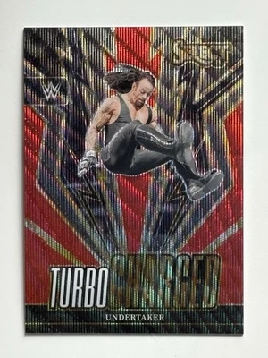 2024 Panini Prizm WWE Legends Undertaker /149 Red Wave Turbo Charged #26 - Image 1 of 3